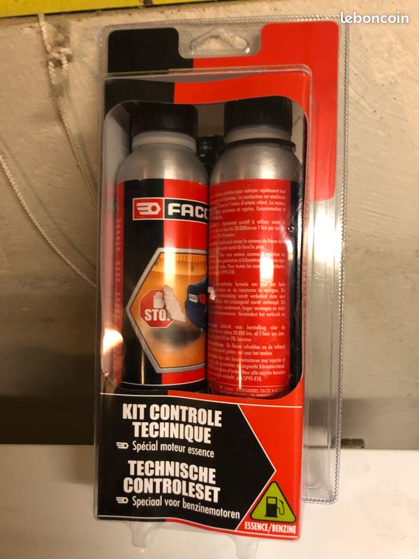 Kit traitement moteur essence contrôle technique Facom (image 1)