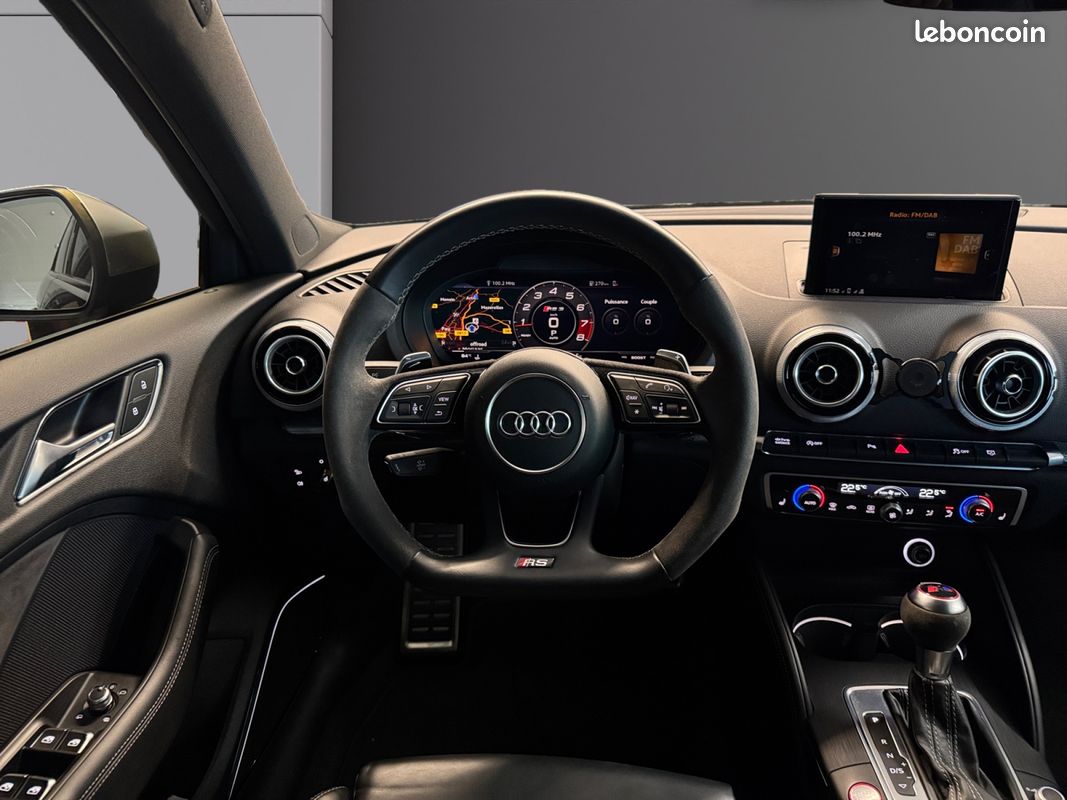 AUDI RS3 II (2) SPORTBACK 2.5 TFSI 400 QUATTRO S TRONIC 400Ch Garantie 12 mois (image 13)