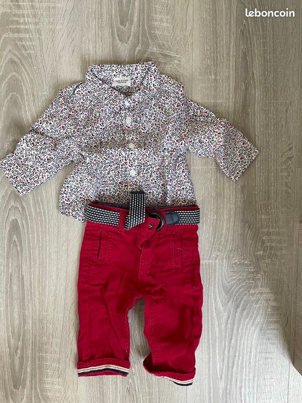 Ensemble bébé garçon 3 mois (image 1)