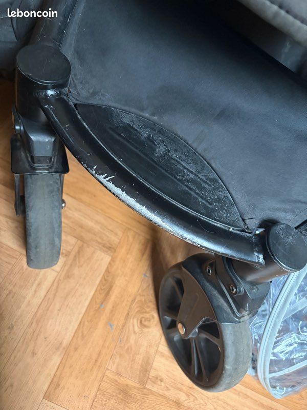 Trio poussette Joie Litetrax + nacelle + coque i-Gemm – Très bon état (image 8)