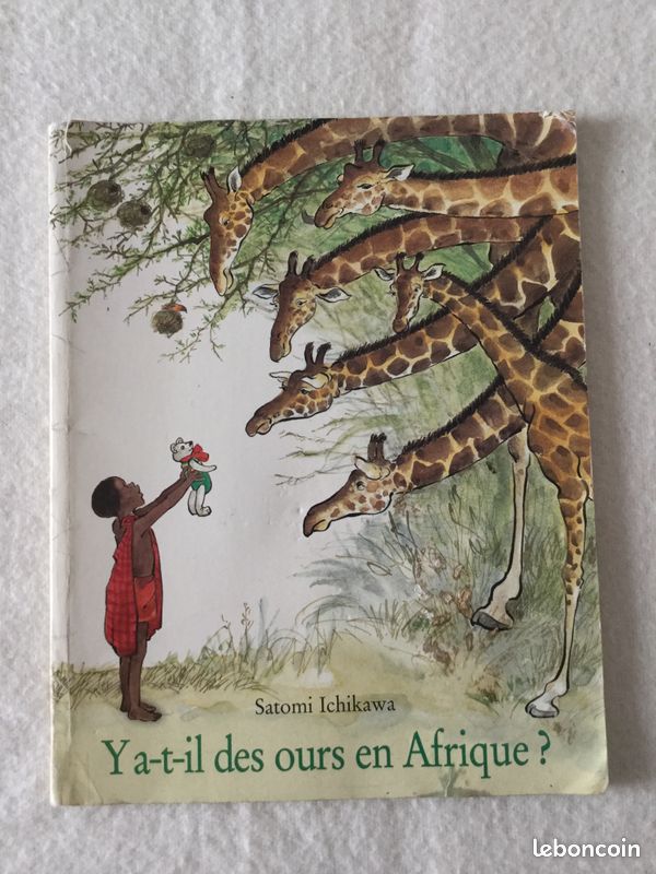 Livre enfant "y a t il des ours en Afrique ?" de Satomi Ichikawa (image 1)