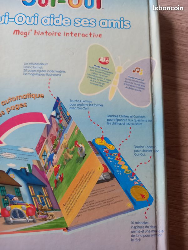Livre Interactif VTECH OUI-OUI - Magi'Histoire (2-5 ans - Pages Rigides) (image 7)