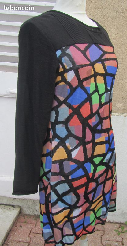 Robe en maille neuve Aventures des Toiles taille 46 (image 2)