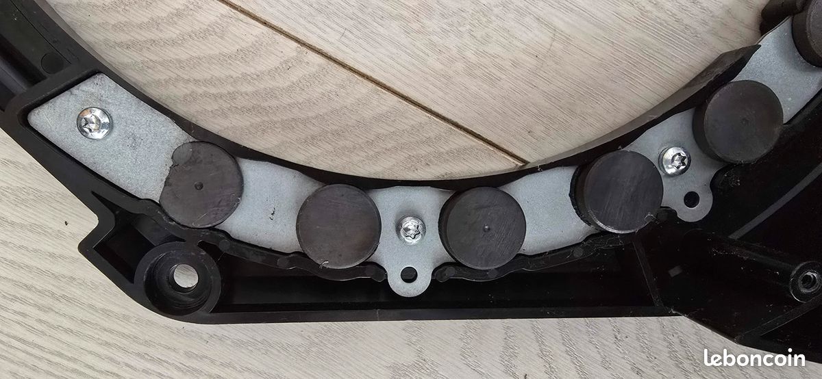 Pièces pour home trainer Garmin Tacx Flux S (roulement, courroie, bras de tension en aluminium, aimant) (image 7)