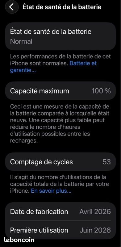 IPhone 17e 256 Go Rose pastel – Comme neuf (image 5)