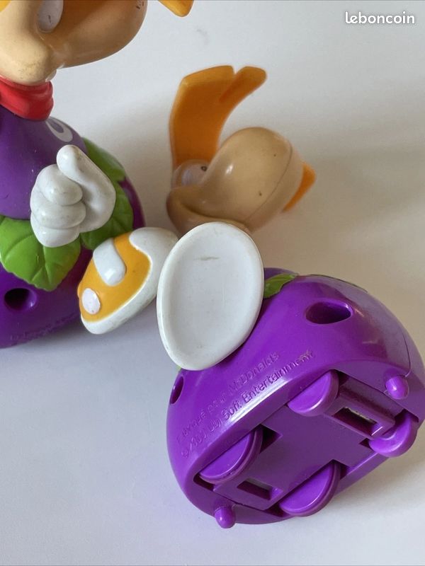 Lot De 5 Figurines Rayman McDonald's France Exclusive McDo Ubisoft - 2000