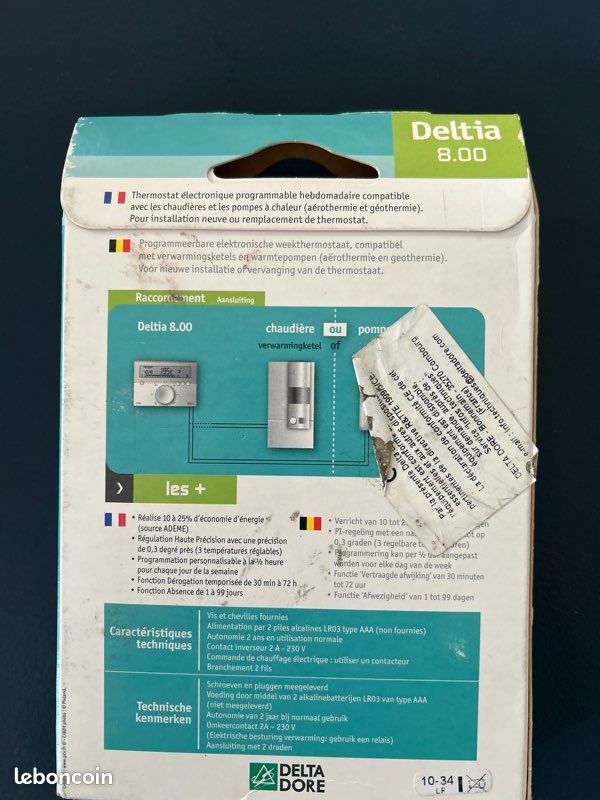 Thermostat neuf Delta Dore (image 2)