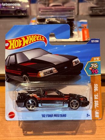 Hot Wheels 2024 Then And Now 1/10 - Ford Mustang Coupè '07 Bianca 121/250 - Foto 4
