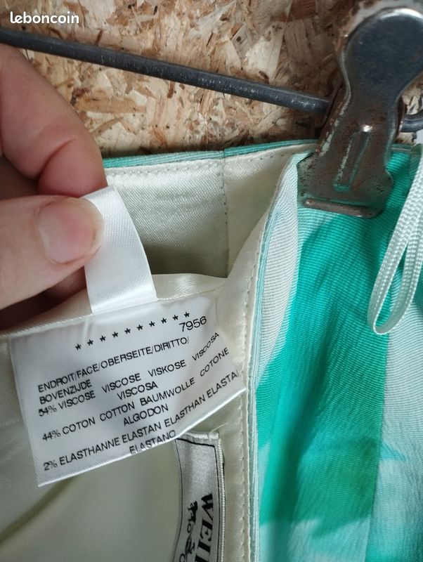 Jupe-short Femme Melly M - Taille L, Couleur Bleu/vert, Neuve Avec étiquette, Pour Le Golf
