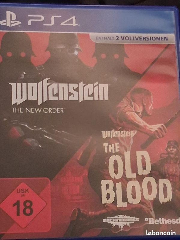 Wolfenstein The New Order/The Old Blood Double pack PS4 (image 1)