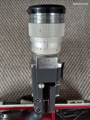 Lot 2 Caméras Super 8 : Minolta Autopak 8-D6 & Canon Auto Zoom 814, Pour Pièces
