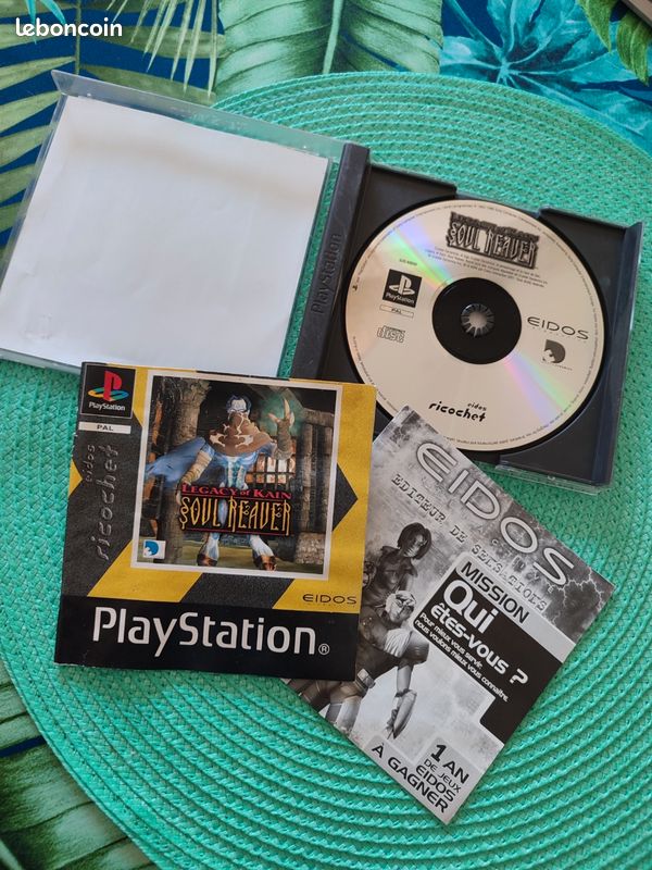 Jeux Playstation 1 soul Reaver legacy of kain (image 3)