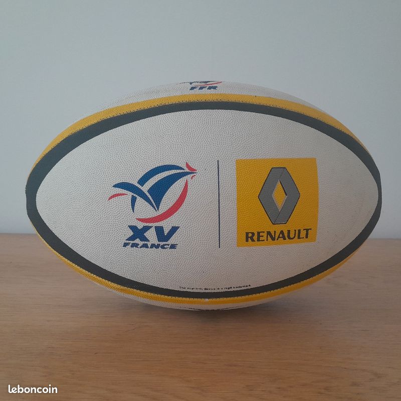 Ballon Rugby Taille 5 Replica Ballons De L'équipe De France De Rugby - XV De France Regalo Per Appassionati Rugby