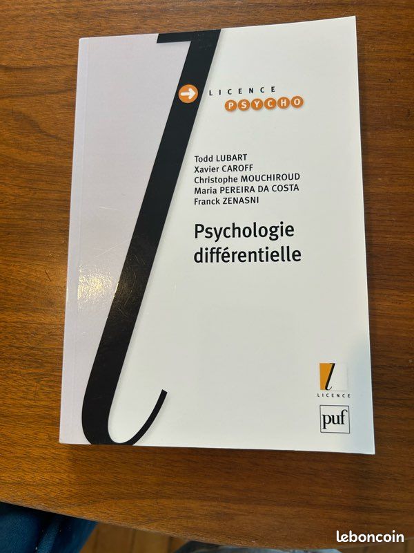 Psychologie différentielle, PUF - Neuf (image 3)