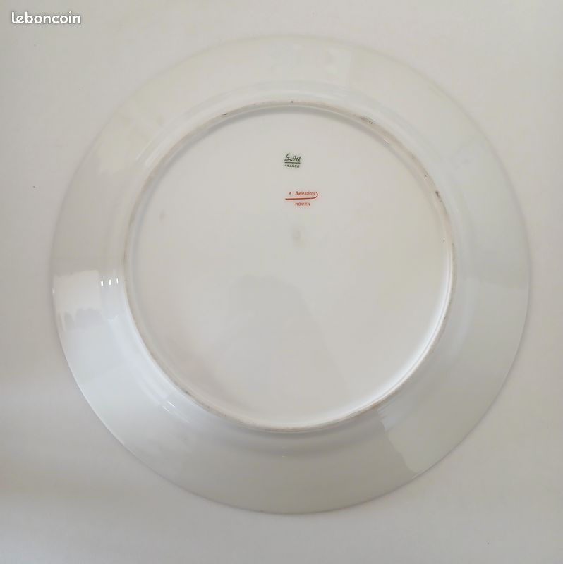 Assiette et coupe anciennes assorties (image 2)