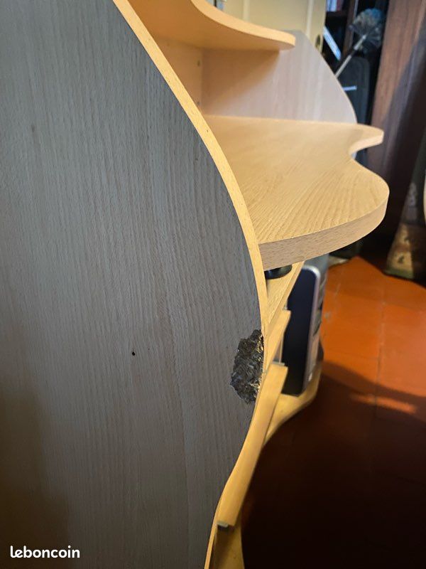 Meuble bureau sur roulettes – multi-niveaux (image 4)