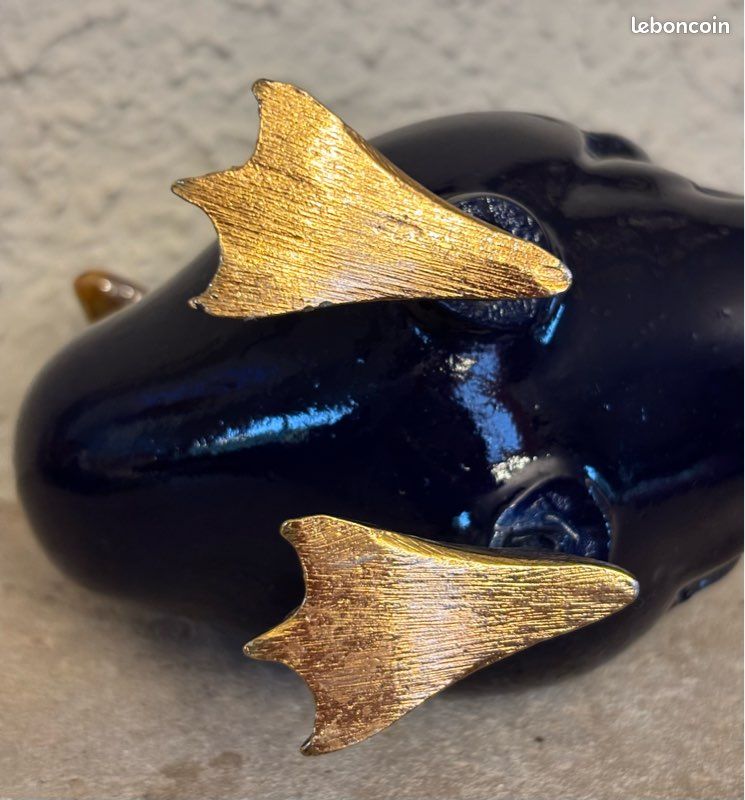 Très bel oiseau pattes en laiton? Poids 575gr (image 8)