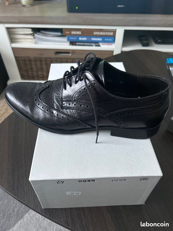 Soulier Nicolas Benson noir taille 41 (image 2)
