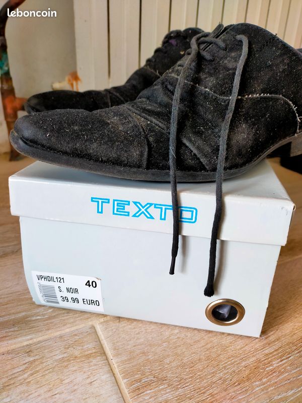 Paire de chaussures de ville TEXTO en BON ETAT et à PETIT PRIX (image 4)