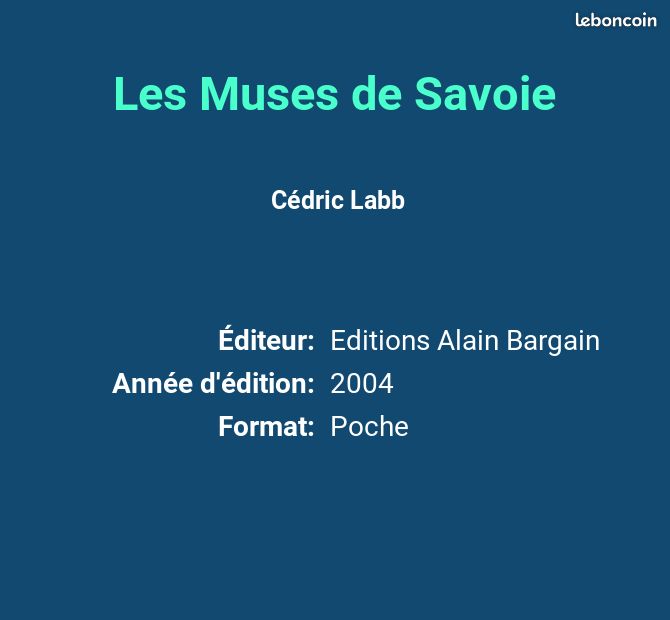 Les Muses de Savoie - Cédric Labb (image 2)