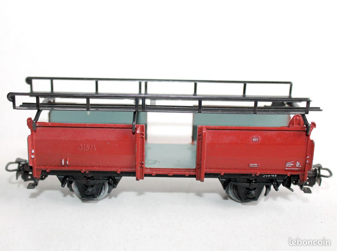 Märklin 4612 autotransportwgon DB - Ben Ontspoord