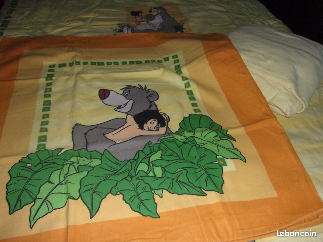 Housse de couette +drap housse+taie 1 personne (image 2)