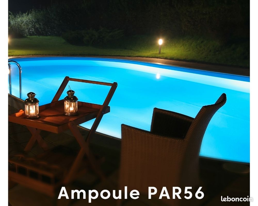 LyLmLe Projecteur Piscine LED 20W RGBW Magnétique - Contrôle APP IP68 Étanche