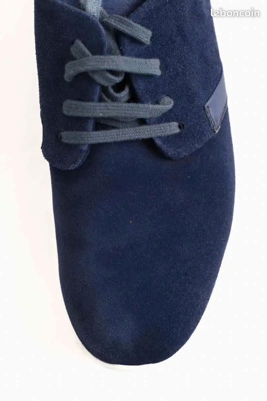 Baskets bleues - Santoni (image 5)