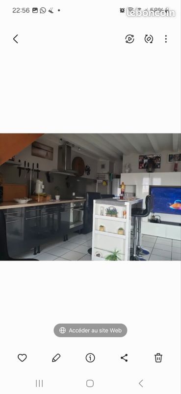 Appartement 2 pièces 55 m² · à Genas · 55 m² · 990 €