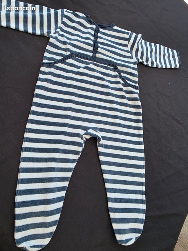 4 Pyjamas Bébé Garçon 18 Mois (Petit Bateau, Sergent Major, Noël...) (image 17)