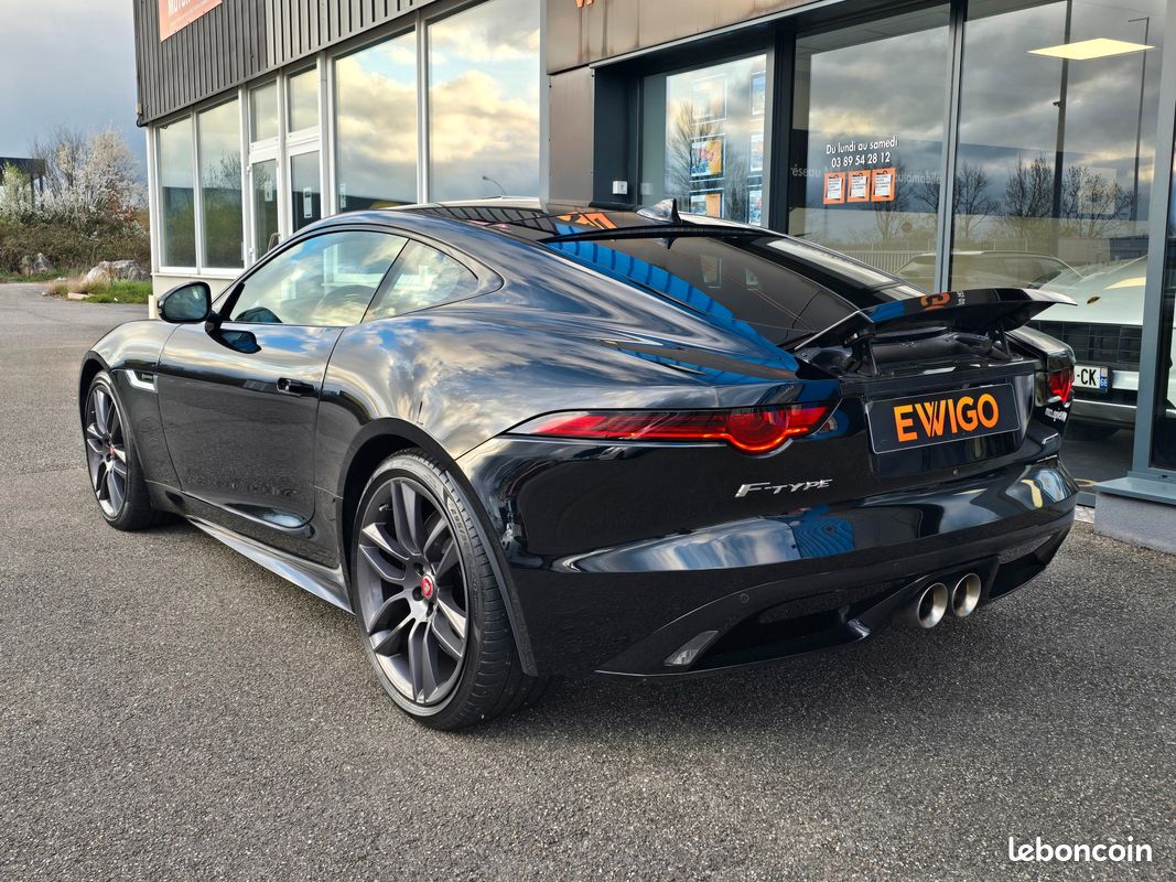 JAGUAR F-TYPE 3.0 V6 SURALIMENTE 380CH R-DYNAMIC AWD MERIDIAN/TOIT PANORAMIQUE/IMMAT Fr (image 6)