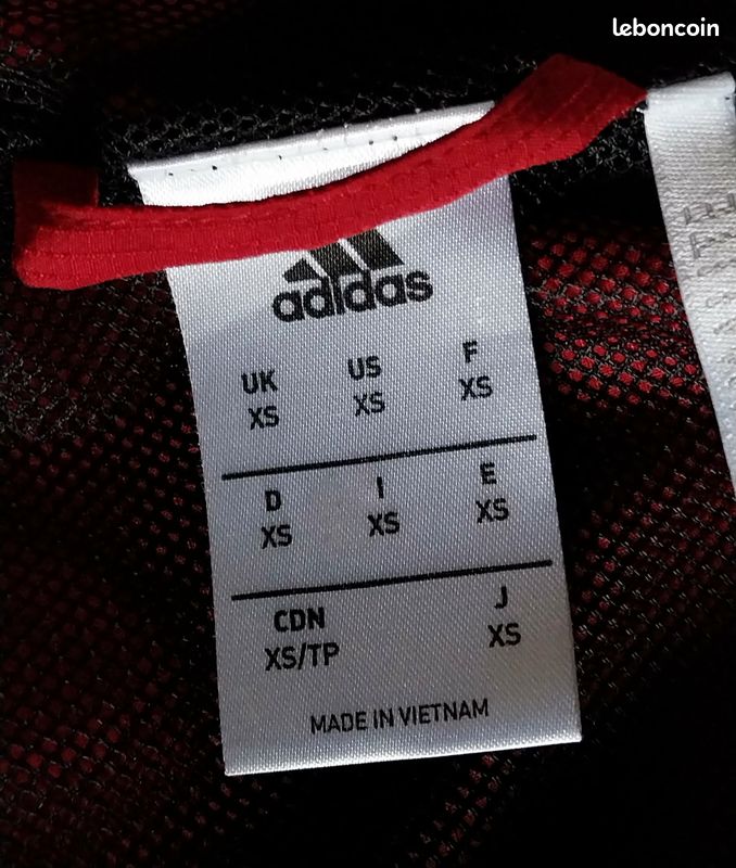 Veste de Survêtement Adidas AC Milan Taille XS (image 7)