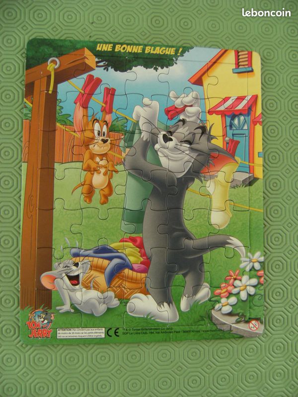 Puzzle Tom et Jerry - 35 grosses pièces - Jeux & Jouets