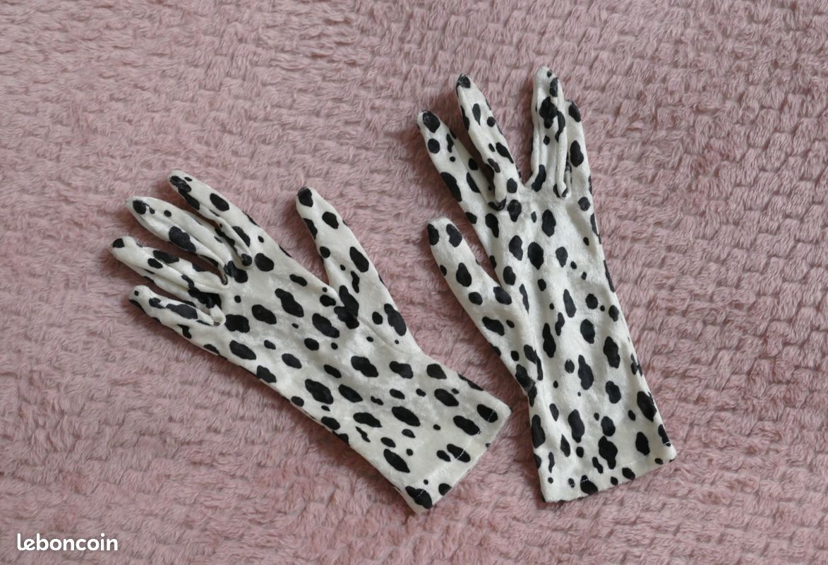 Gants fantaisie motif "Dalmatien" (s) (image 1)