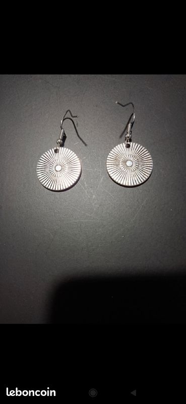 Boucles d'oreilles Harry Potter blason de Poudlard (image 3)