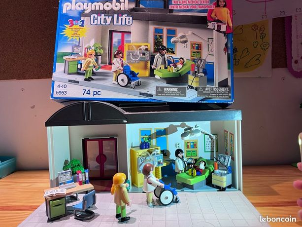 Playmobil 5953 Playmobil Take Along Hospital Children's