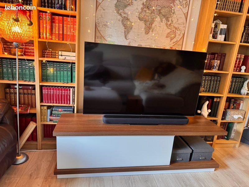 Ensemble meuble TV + table basse assortie SCIAE BRERA (image 2)