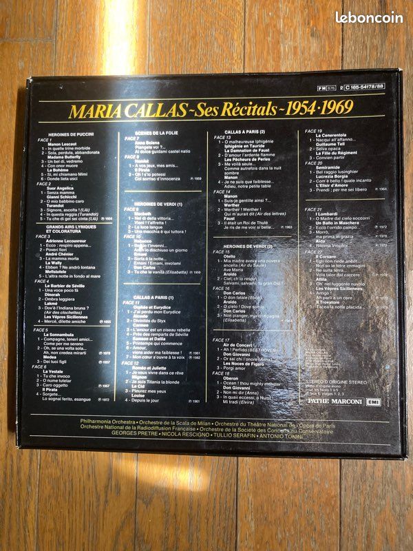 Coffret de vynile de maria callas (image 2)