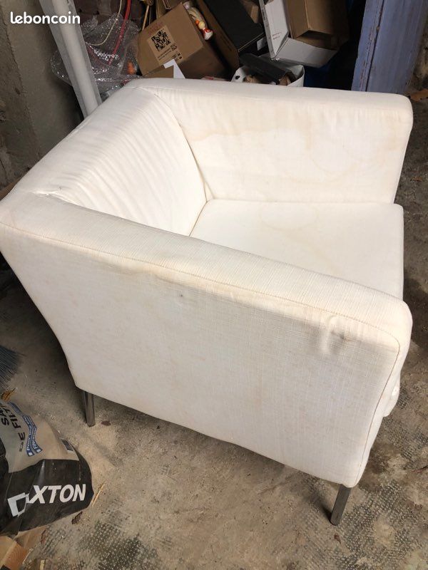 Fauteuil Klappsta IKEA blanc (image 3)