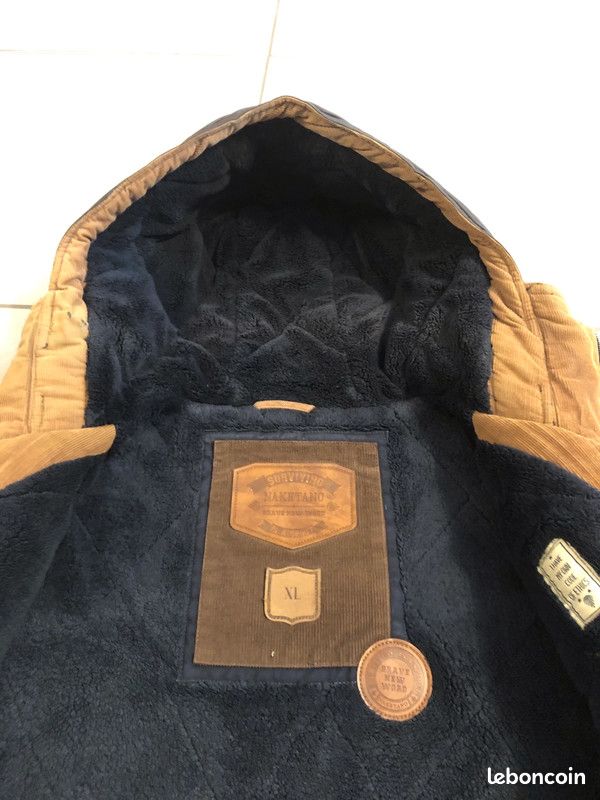 Manteau hiver XL à capuche Naketano Vêtements