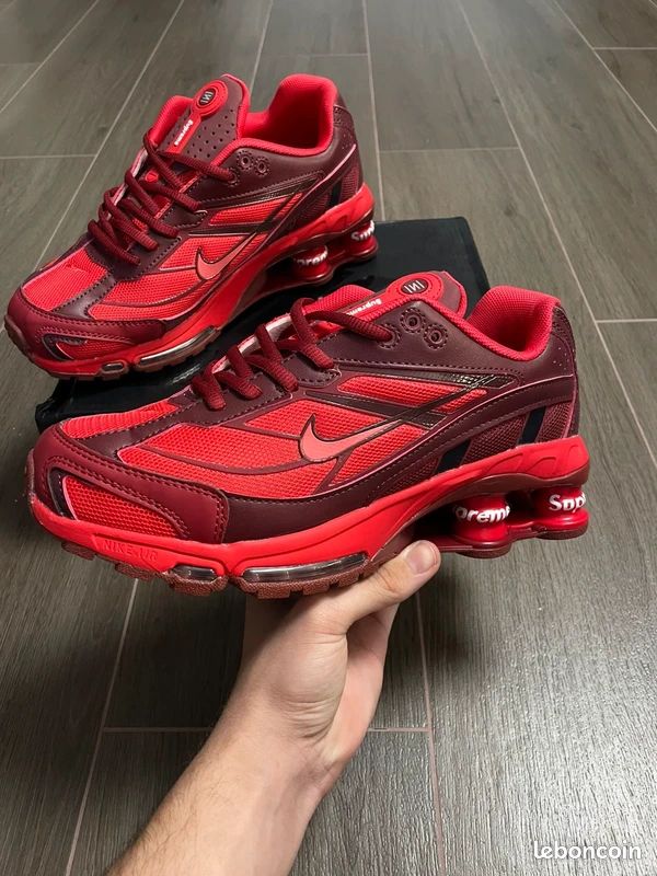 Nike Shox Ride 2 Supreme Rojas Talla 43 - Matériel médical