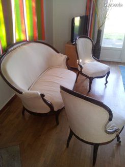 Sofa et 2 chaises de style assortis (image 3)