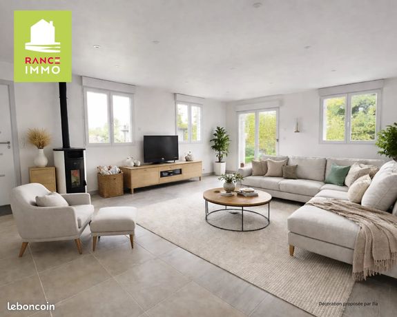Maison en bois 101 m² La Vicomté-sur-Rance