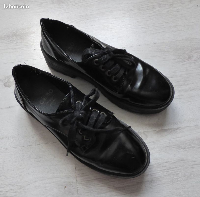 Sesto Meucci Bonnie – Ballerines En Cuir Verni Stretch Noir, Fabriquées En Italie (Taille 39.5 / 9.5 N)
