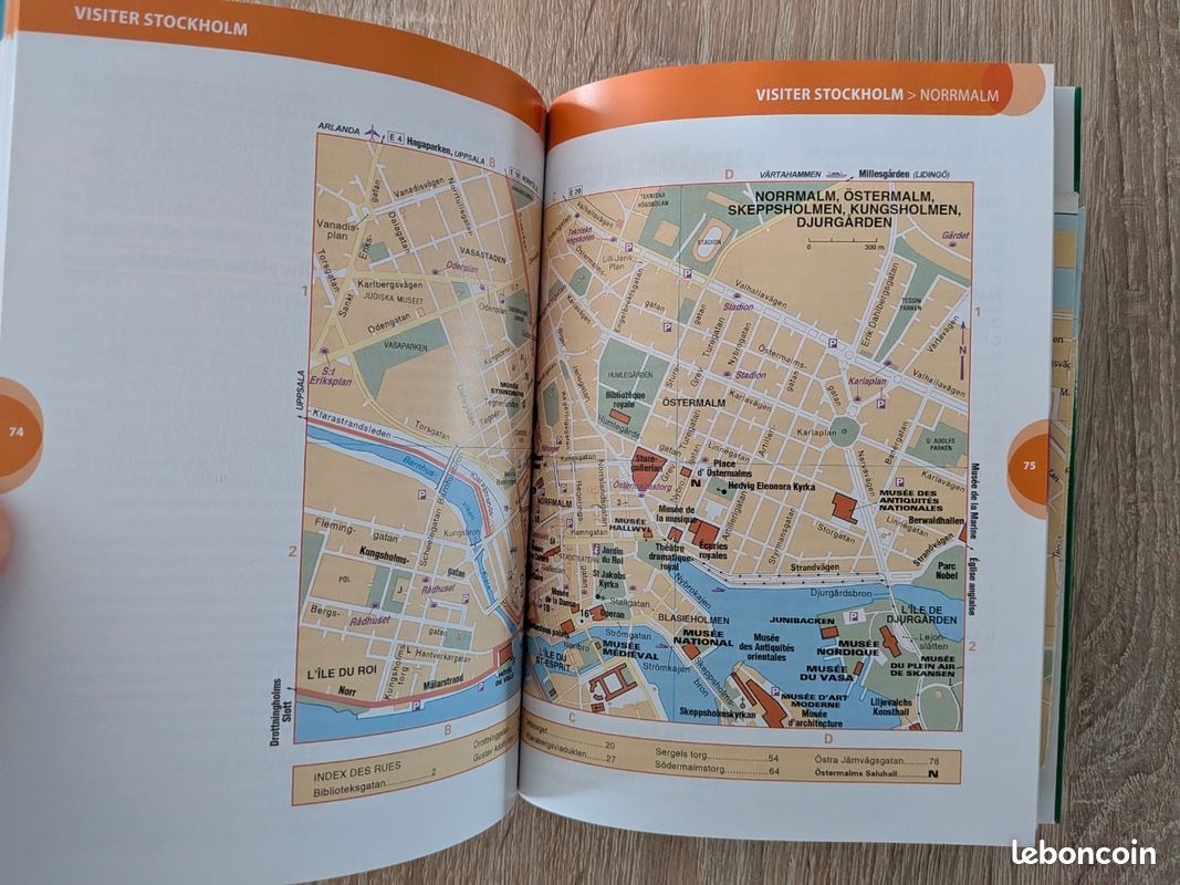 Livre guide touristique Stockholm week-end Michelin (image 4)
