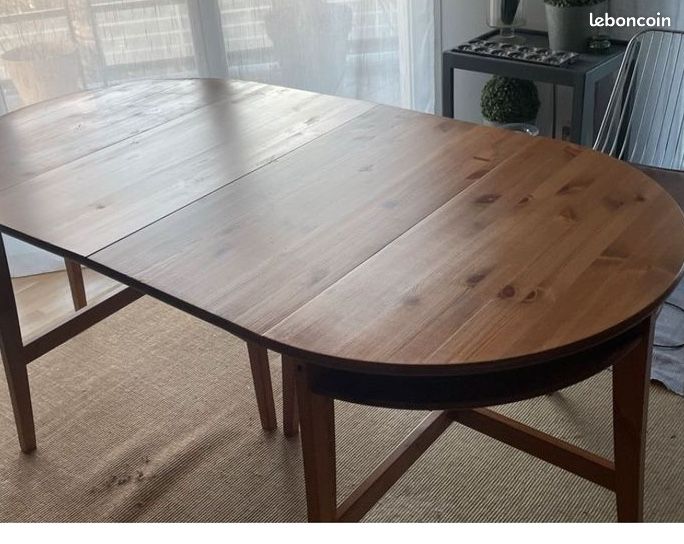 Table ika extensible en bois (image 2)