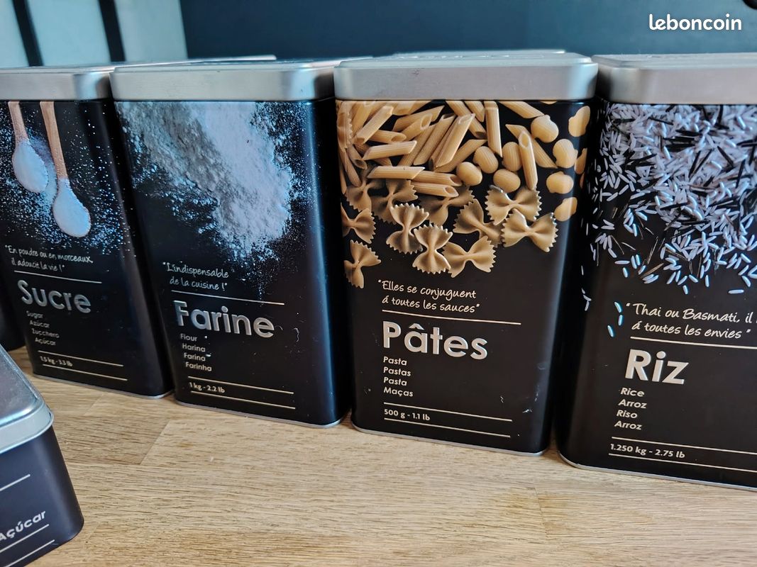 Lot de 9 boîtes de rangement cuisine (image 3)