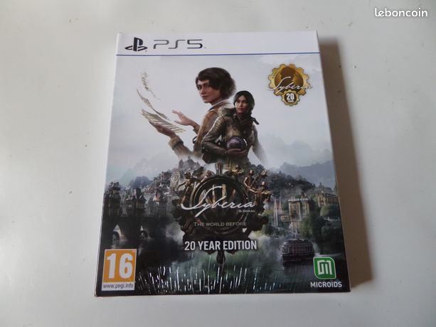 Syberia The World Before 20 Year Edition PS5 NEUF - Jeux vidéo