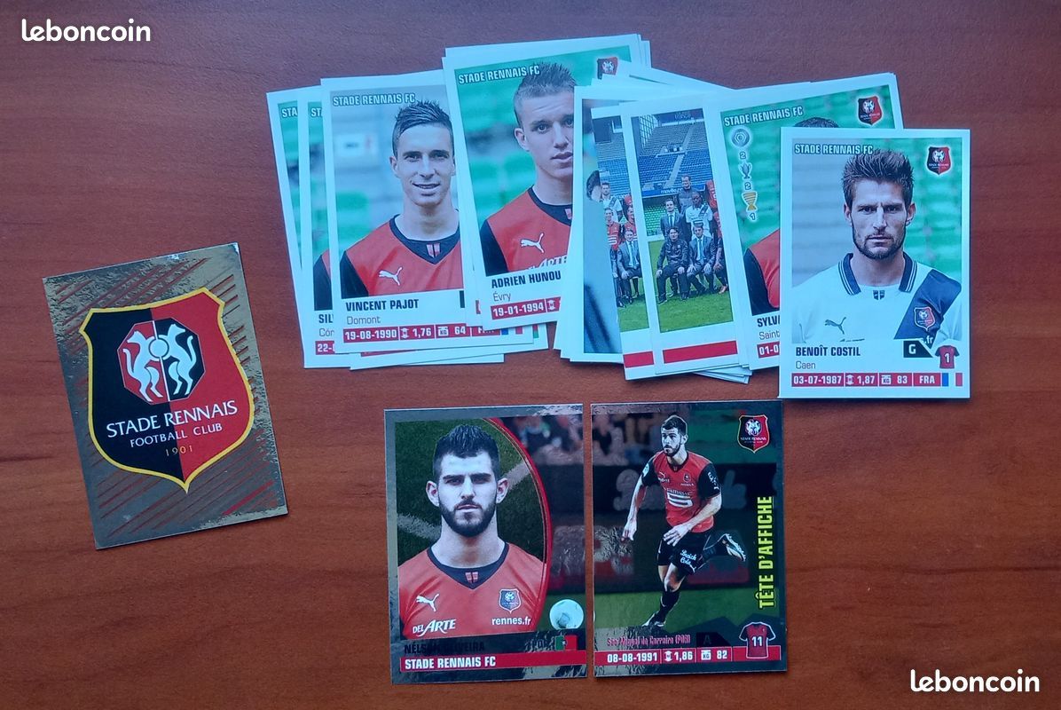 Panini Foot Ligue 2 2025-2026 albümü için çıkartma listesi