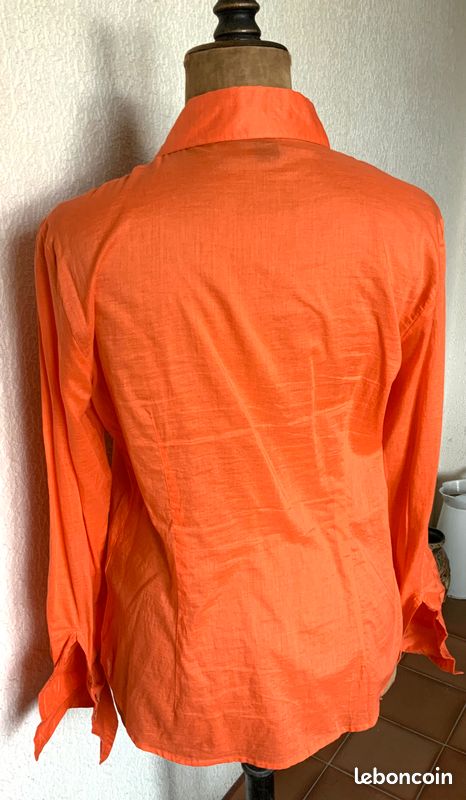 Haut S-Twelve Orange à Strass Taille 12 - Parfait Pour L'Été